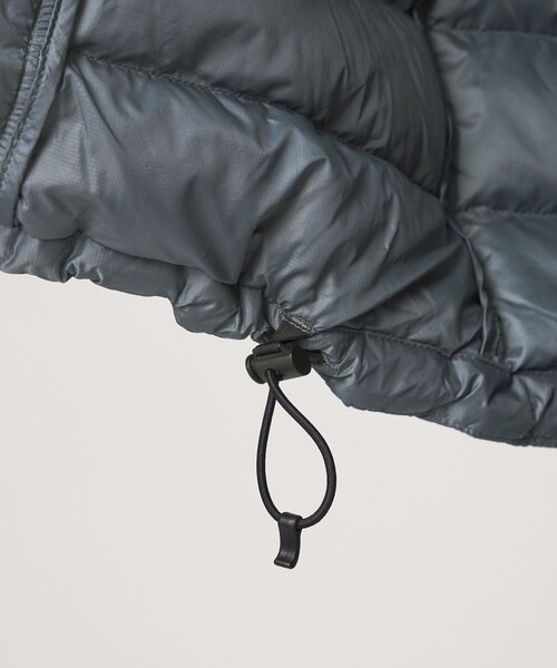 MARMOT(マーモット)の「【別注】<Marmot>750 Fill Power ライトダウン ジャケット -耐久はっ水・防風-(ダウンジャケット/コート・メンズ・オリーブ/ブラック/ダークグレー・M/L/XL)」の15枚目の写真