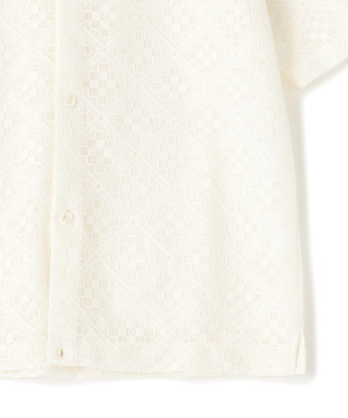 MEN'S BIGI(メンズビギ)の「シアージャカード レギュラーカラーシャツ(シャツ/ブラウス・メンズ・ブラック/ホワイト・3/2)」の14枚目の写真