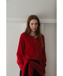 【PREMIUM YARN】2Way Front-to-Back Cashmere Knit Sweater