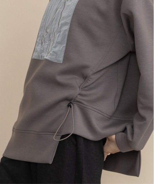 lodie(ロディ)の「ヒューマンモチーフ ドロストプルオーバー(Tシャツ/カットソー・レディース・チャコールグレー/モカ/ブラック・FREE)」の9枚目の写真