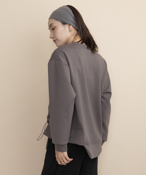 lodie(ロディ)の「ヒューマンモチーフ ドロストプルオーバー(Tシャツ/カットソー・レディース・チャコールグレー/モカ/ブラック・FREE)」の10枚目の写真