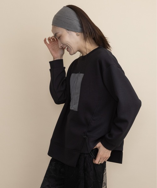 lodie(ロディ)の「ヒューマンモチーフ ドロストプルオーバー(Tシャツ/カットソー・レディース・チャコールグレー/モカ/ブラック・FREE)」の21枚目の写真