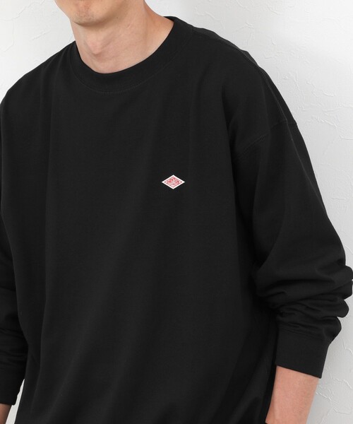 DANTON(ダントン)の「【DANTON/ダントン】スウェットTシャツ SWEAT T-SHIRTS(DT-C0204)(Tシャツ/カットソー・メンズ・ホワイト/ライトグレー/ブラック/パープル・S/M/L/XL)」の3枚目の写真