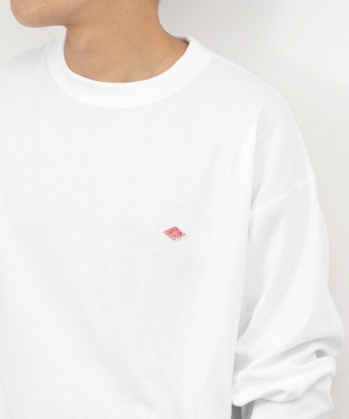 DANTON(ダントン)の「【DANTON/ダントン】スウェットTシャツ SWEAT T-SHIRTS(DT-C0204)(Tシャツ/カットソー・メンズ・ホワイト/ライトグレー/ブラック/パープル・S/M/L/XL)」の5枚目の写真