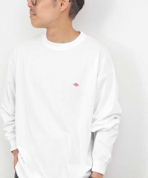DANTON(ダントン)の「【DANTON/ダントン】スウェットTシャツ SWEAT T-SHIRTS(DT-C0204)(Tシャツ/カットソー・メンズ・ホワイト/ライトグレー/ブラック/パープル・S/M/L/XL)」の6枚目の写真