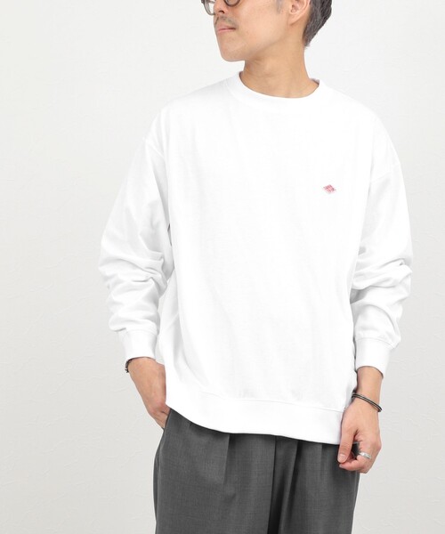 DANTON(ダントン)の「【DANTON/ダントン】スウェットTシャツ SWEAT T-SHIRTS(DT-C0204)(Tシャツ/カットソー・メンズ・ホワイト/ライトグレー/ブラック/パープル・S/M/L/XL)」の7枚目の写真