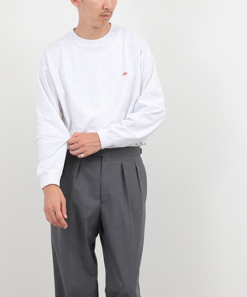 DANTON(ダントン)の「【DANTON/ダントン】スウェットTシャツ SWEAT T-SHIRTS(DT-C0204)(Tシャツ/カットソー・メンズ・ホワイト/ライトグレー/ブラック/パープル・S/M/L/XL)」の21枚目の写真