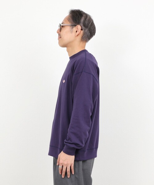DANTON(ダントン)の「【DANTON/ダントン】スウェットTシャツ SWEAT T-SHIRTS(DT-C0204)(Tシャツ/カットソー・メンズ・ホワイト/ライトグレー/ブラック/パープル・S/M/L/XL)」の17枚目の写真