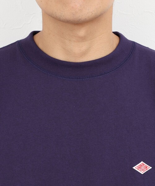 DANTON(ダントン)の「【DANTON/ダントン】スウェットTシャツ SWEAT T-SHIRTS(DT-C0204)(Tシャツ/カットソー・メンズ・ホワイト/ライトグレー/ブラック/パープル・S/M/L/XL)」の19枚目の写真