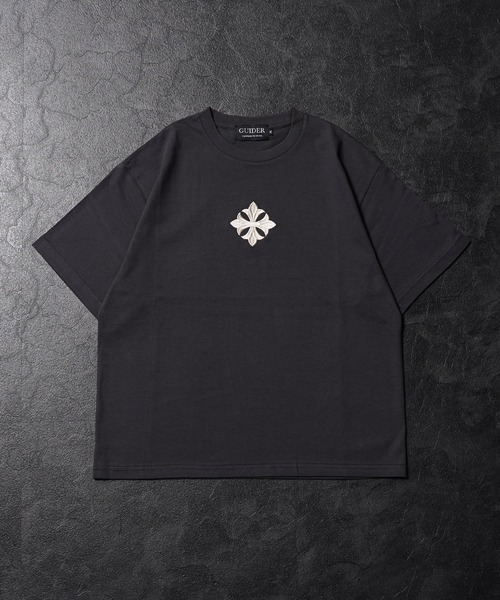 GUIDER（ガイダー）の「【GUIDER】センタークロス Tee / Center Cross Tee（Tシャツ/カットソー・メンズ・ホワイト/チャコールグレー/ブラック・S/M/L）」の17枚目の写真