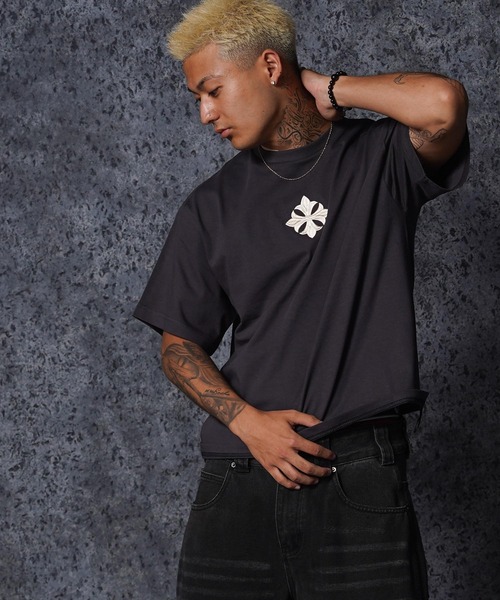GUIDER（ガイダー）の「【GUIDER】センタークロス Tee / Center Cross Tee（Tシャツ/カットソー・メンズ・ホワイト/チャコールグレー/ブラック・S/M/L）」の12枚目の写真