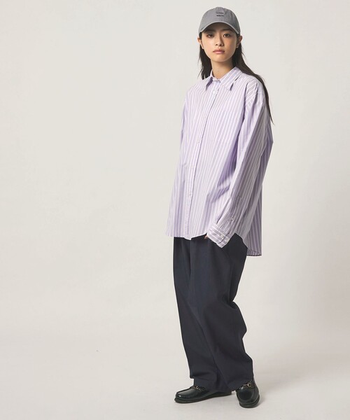 CITEN(シテン)の「<CITEN>2プリーツイージーシェフパンツ(スラックス・メンズ・ブラック/ネイビー・M/L/S)」の5枚目の写真