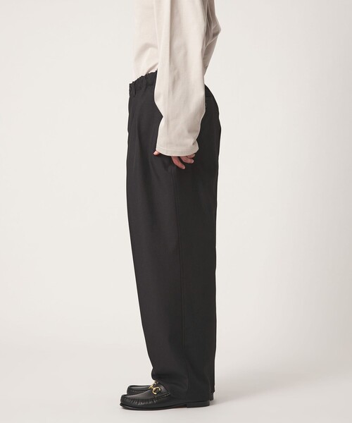 CITEN(シテン)の「<CITEN>2プリーツイージーシェフパンツ(スラックス・メンズ・ブラック/ネイビー・M/L/S)」の7枚目の写真