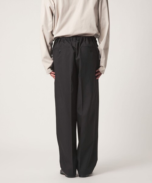 CITEN(シテン)の「<CITEN>2プリーツイージーシェフパンツ(スラックス・メンズ・ブラック/ネイビー・M/L/S)」の8枚目の写真