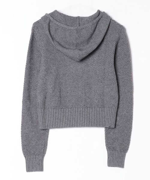 GUESS JEANS(ゲスジーンズ)の「GUESS JEANS Cable Zip Hoodie Sweater パーカー セーター(パーカー・レディース・オフホワイト/グレー・X-SMALL/LARGE/MEDIUM/SMALL)」の9枚目の写真