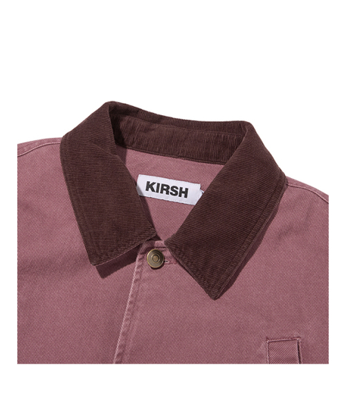 KIRSH（キルシー）の「コーデュロイカラークロップワークジャケット[ピンク]（その他アウター・レディース・その他・1）」の4枚目の写真