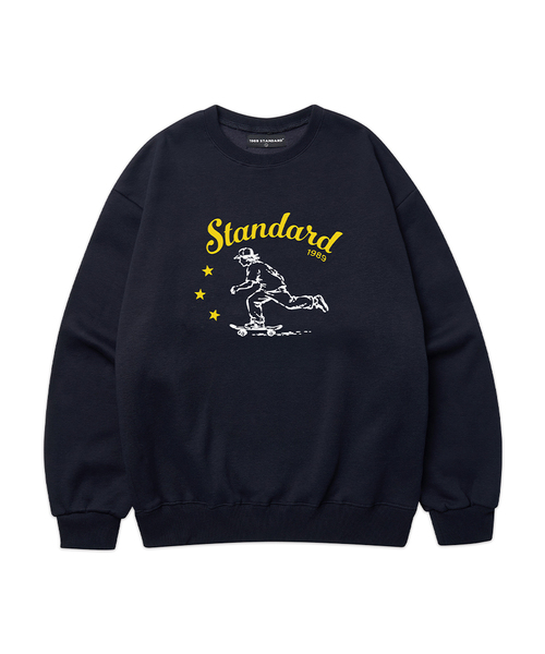 1989STANDARD(1989スタンダード)の「1989サブカルチャー スウェット (STMSTD-0264)(スウェット・メンズ・ライトグレー/オートミール/ダークグレー/バーガンディー/ブラック/ネイビー・MEDIUM/LARGE/X-LARGE)」の5枚目の写真