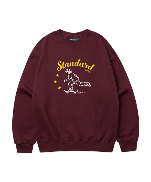 1989STANDARD(1989スタンダード)の「1989サブカルチャー スウェット (STMSTD-0264)(スウェット・メンズ・ライトグレー/オートミール/ダークグレー/バーガンディー/ブラック/ネイビー・MEDIUM/LARGE/X-LARGE)」の6枚目の写真