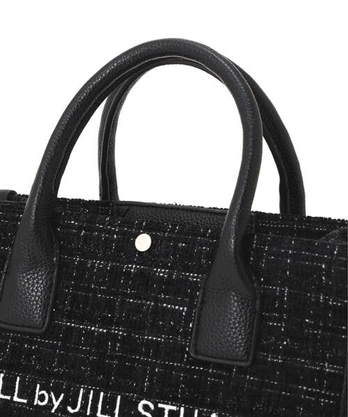 JILL by JILL STUART(ジルバイジルスチュアート)の「ビジューツイードショルダートート(ショルダーバッグ・レディース・ブラック/ネイビー/ピンク/ホワイト・FREE)」の11枚目の写真