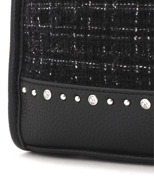 JILL by JILL STUART(ジルバイジルスチュアート)の「ビジューツイードショルダートート(ショルダーバッグ・レディース・ブラック/ネイビー/ピンク/ホワイト・FREE)」の13枚目の写真