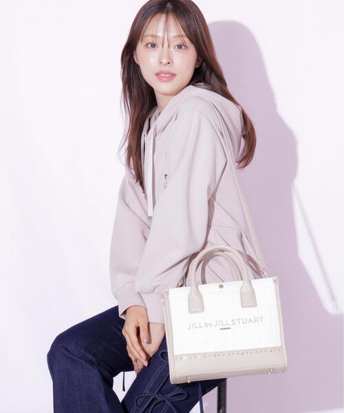 JILL by JILL STUART(ジルバイジルスチュアート)の「ビジューツイードショルダートート(ショルダーバッグ・レディース・ブラック/ネイビー/ピンク/ホワイト・FREE)」の19枚目の写真