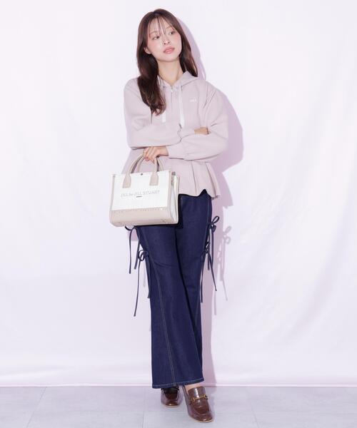 JILL by JILL STUART(ジルバイジルスチュアート)の「ビジューツイードショルダートート(ショルダーバッグ・レディース・ブラック/ネイビー/ピンク/ホワイト・FREE)」の21枚目の写真