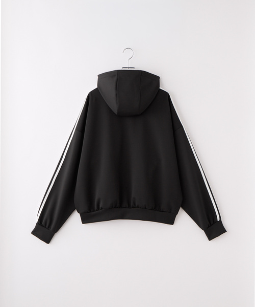 cussil(クシル)の「【cussil/クシル】サイドラインハイネックデザインダブルジップパーカー(パーカー・メンズ・ブラック・M/S/L)」の14枚目の写真