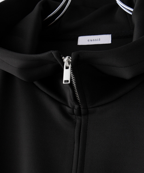 cussil(クシル)の「【cussil/クシル】サイドラインハイネックデザインダブルジップパーカー(パーカー・メンズ・ブラック・M/S/L)」の19枚目の写真