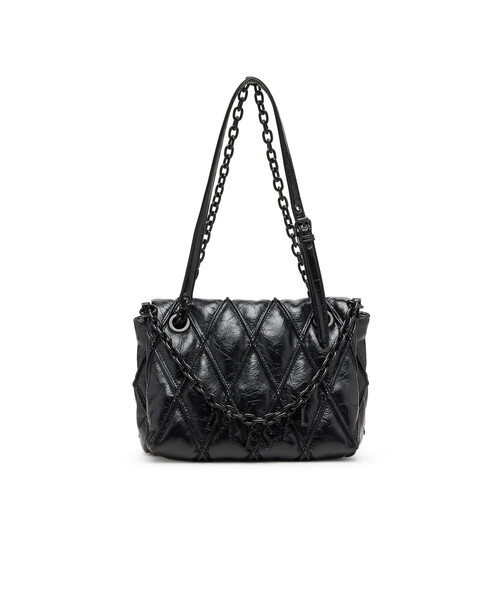 DIESEL(ディーゼル)の「ウィメンズ ショルダーバッグ M CHARM-D SHOULDER M(ショルダーバッグ・レディース・ブラック・UNI)」の4枚目の写真