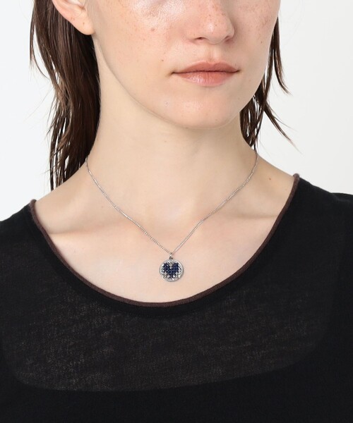 TOMORROWLAND (トゥモローランド)の「L'EIGHT STUDIO PENDANT NECKLACE(ネックレス・レディース・ネイビー・FREE)」の2枚目の写真