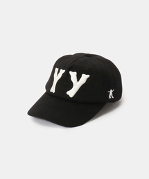 OPEN Yy（オープンワイワイ）の「Geek Office / ギークオフィス OPEN YY Woven YY WOOL HEART BONE BALL CA（キャップ）」