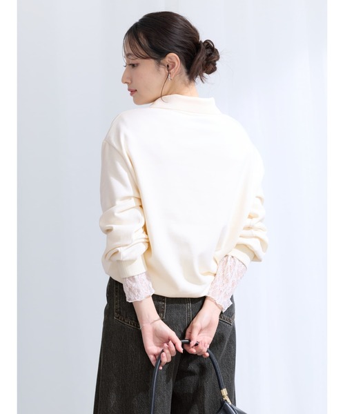 COHINA(コヒナ)の「【COHINA×UMBRO】スキッパーライトスウェット 【低身長・小柄女性】(スウェット・レディース・ブラウン/ボルドー/アイボリー・ONE SIZE)」の18枚目の写真