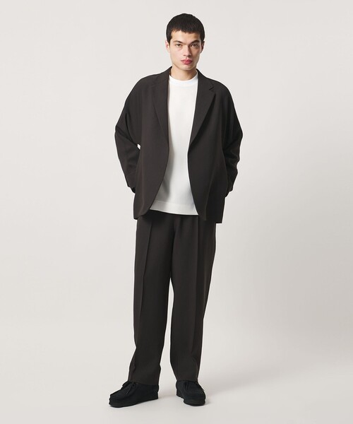 UNITED ARROWS & SONS by DAISUKE OBANA(ユナイテッドアローズアンドサンズバイダイスケオバナ)の「<D.O UNITED ARROWS BY DAISUKE OBANA>+10 DLMN/LS CREW 26AW/ロングスリーブTシャツ(Tシャツ/カットソー・メンズ・ホワイト/ブラック・L/S/M/XL)」の8枚目の写真