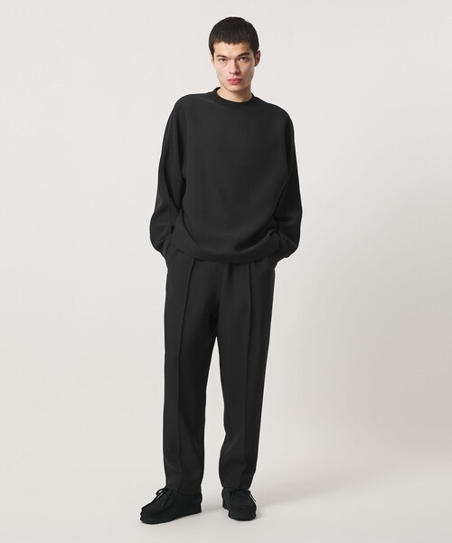 UNITED ARROWS & SONS by DAISUKE OBANA(ユナイテッドアローズアンドサンズバイダイスケオバナ)の「<D.O UNITED ARROWS BY DAISUKE OBANA>+10 DLMN/LS CREW 26AW/ロングスリーブTシャツ(Tシャツ/カットソー・メンズ・ホワイト/ブラック・L/S/M/XL)」の10枚目の写真