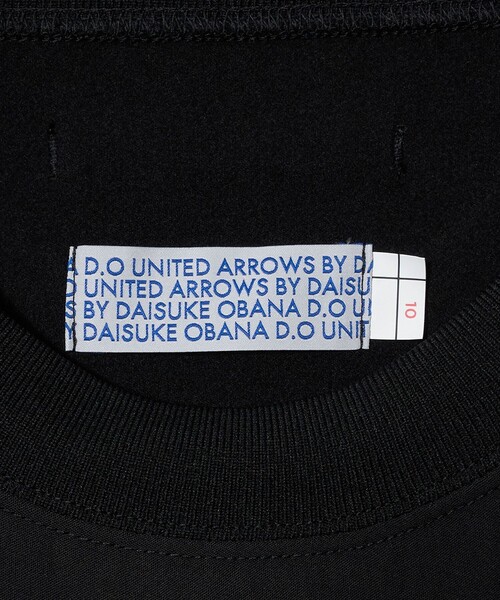UNITED ARROWS & SONS by DAISUKE OBANA(ユナイテッドアローズアンドサンズバイダイスケオバナ)の「<D.O UNITED ARROWS BY DAISUKE OBANA>+10 DLMN/LS CREW 26AW/ロングスリーブTシャツ(Tシャツ/カットソー・メンズ・ホワイト/ブラック・L/S/M/XL)」の4枚目の写真