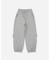 Volume jogger pants / Melange gray