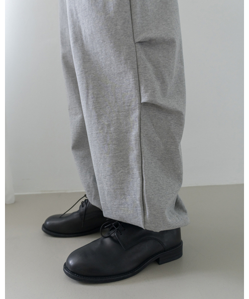 SILENTSYLLABLE（サイレント シラブル）の「Volume jogger pants / Melange gray（スウェットパンツ・メンズ・その他・0/1）」の5枚目の写真