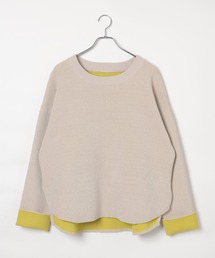 MOUL／リバーシブルモールニットプルオーバー　1079918