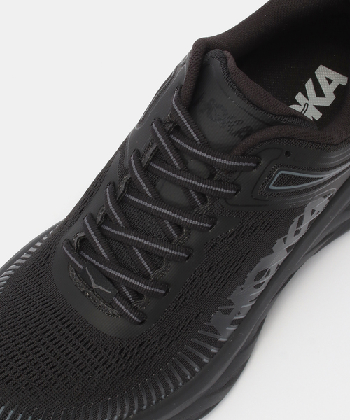 HOKA（ホカ）の「HOKA W BONDI 7 1110519-BBLC（スニーカー・レディース・ブラック・24.5cm/24cm/23.5cm/23cm）」の6枚目の写真