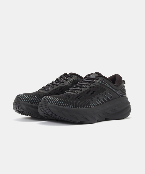 HOKA（ホカ）の「HOKA W BONDI 7 1110519-BBLC（スニーカー・レディース・ブラック・24.5cm/24cm/23.5cm/23cm）」の7枚目の写真