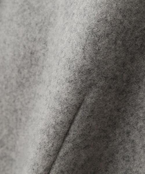 YLEVE(イレーヴ)の「YLEVE / NON MULESING WOOL OVERDYE MELTON JACKET(テーラードジャケット・レディース・ブラウン/グレー・1/0)」の5枚目の写真