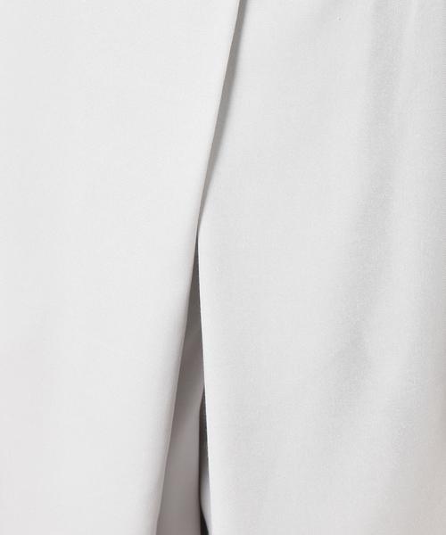 green label relaxing(グリーンレーベルリラクシング)の「CR TE TK クロップドWIDE パンツ◆(その他パンツ・レディース・ライトグレー/ネイビー・40/38)」の7枚目の写真