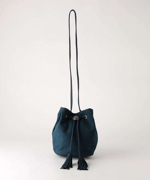 Another Edition（アナザーエディション）の「コンチョショルダーバッグ/AEBC コンチョSHLD（ショルダーバッグ・レディース・ベージュ/ネイビー・FREE）」の4枚目の写真