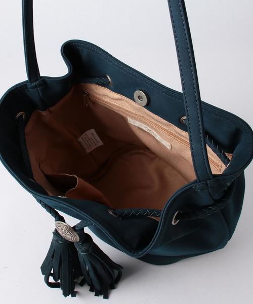 Another Edition（アナザーエディション）の「コンチョショルダーバッグ/AEBC コンチョSHLD（ショルダーバッグ・レディース・ベージュ/ネイビー・FREE）」の7枚目の写真