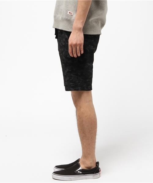 VENCEEXCHANGE（ヴァンスエクスチェンジ）の「裏毛ショートパンツ（その他パンツ・メンズ・ブラック/オフホワイト/グレー・MEDIUM/LARGE）」の4枚目の写真