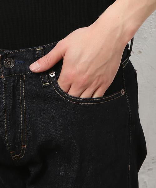 green label relaxing（グリーンレーベルリラクシング）の「SC 825 TAPER 9分丈 デニムパンツ◆（デニムパンツ・メンズ・ネイビー・X-LARGE/MEDIUM/SMALL/LARGE）」の6枚目の写真