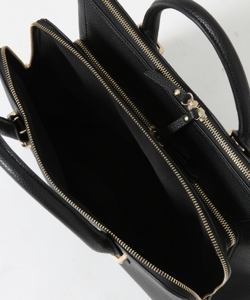 A part by（アパートバイ）の「【A4サイズOK】スクエア２WAYポケBAG　746515 （ショルダーバッグ・レディース・グレイッシュブルー/ブラック/アイボリー・FREE）」の12枚目の写真