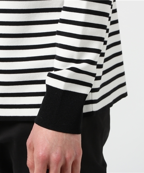 UNITED TOKYO（ユナイテッドトウキョウ）の「18Gミラノリブクルーネックプルオーバー（ニット/セーター・メンズ・ベージュ/ブルー/グレー/グリーン/ピンク/ブラック/マルチ/ブラウン/ダークグリーン・3/2/1）」の11枚目の写真