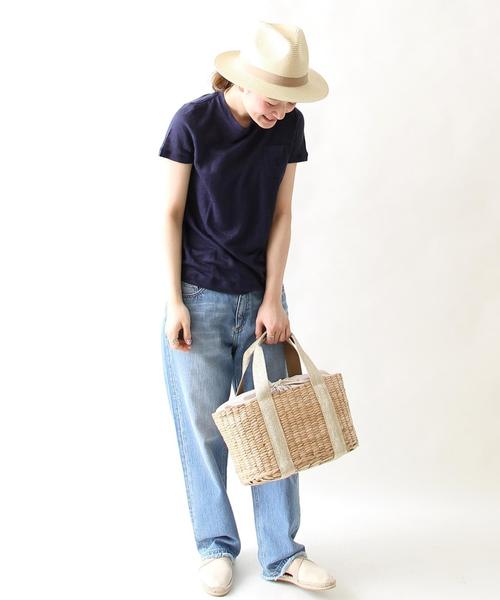 coen（コーエン）の「【7/13「ヒルナンデス！」放映】テープかごバッグ（かごバッグ・レディース・ブラック/ゴールド・FREE）」の13枚目の写真