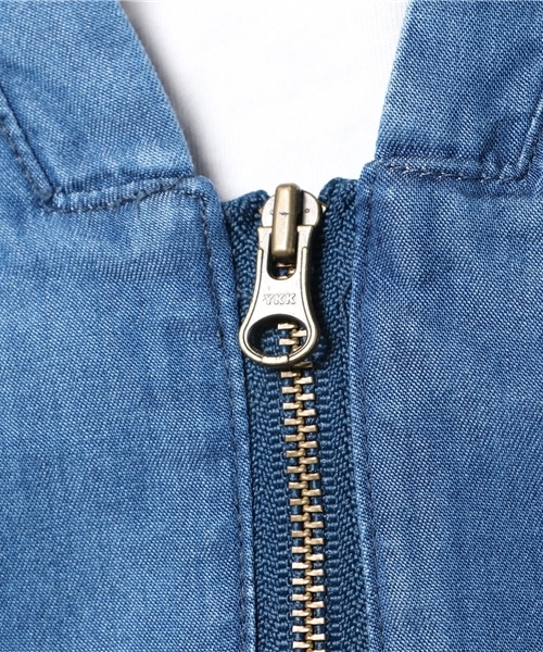 LBC（エルビーシー）の「デニムジップブルゾン                 （ブルゾン・レディース・ネイビー・MEDIUM/LARGE）」の9枚目の写真